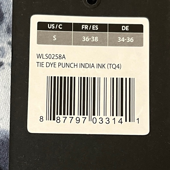 WILDFOX Bike Shorts TIE DYE PUNCH India ink - Picture 6 of 7